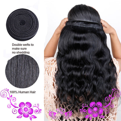 Peruvian Virgin Body Wave Hair – 100% Natural Human Hair Extensions